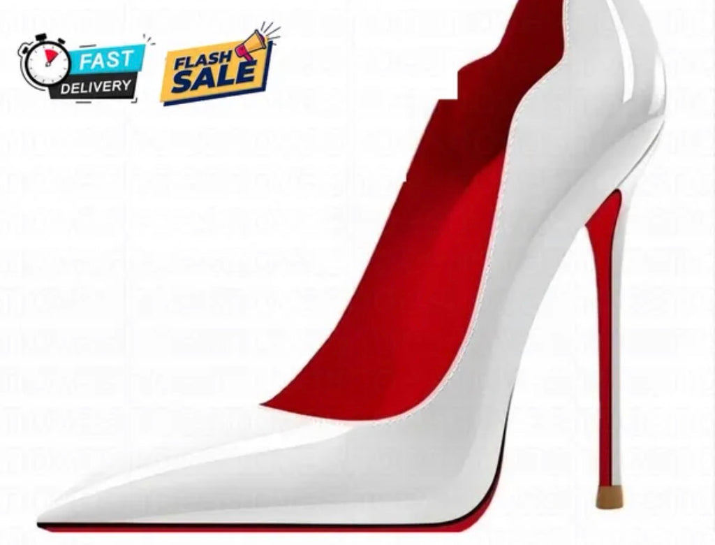 Designer Heals with red bottoms