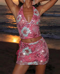 Beaded two piece set ￼