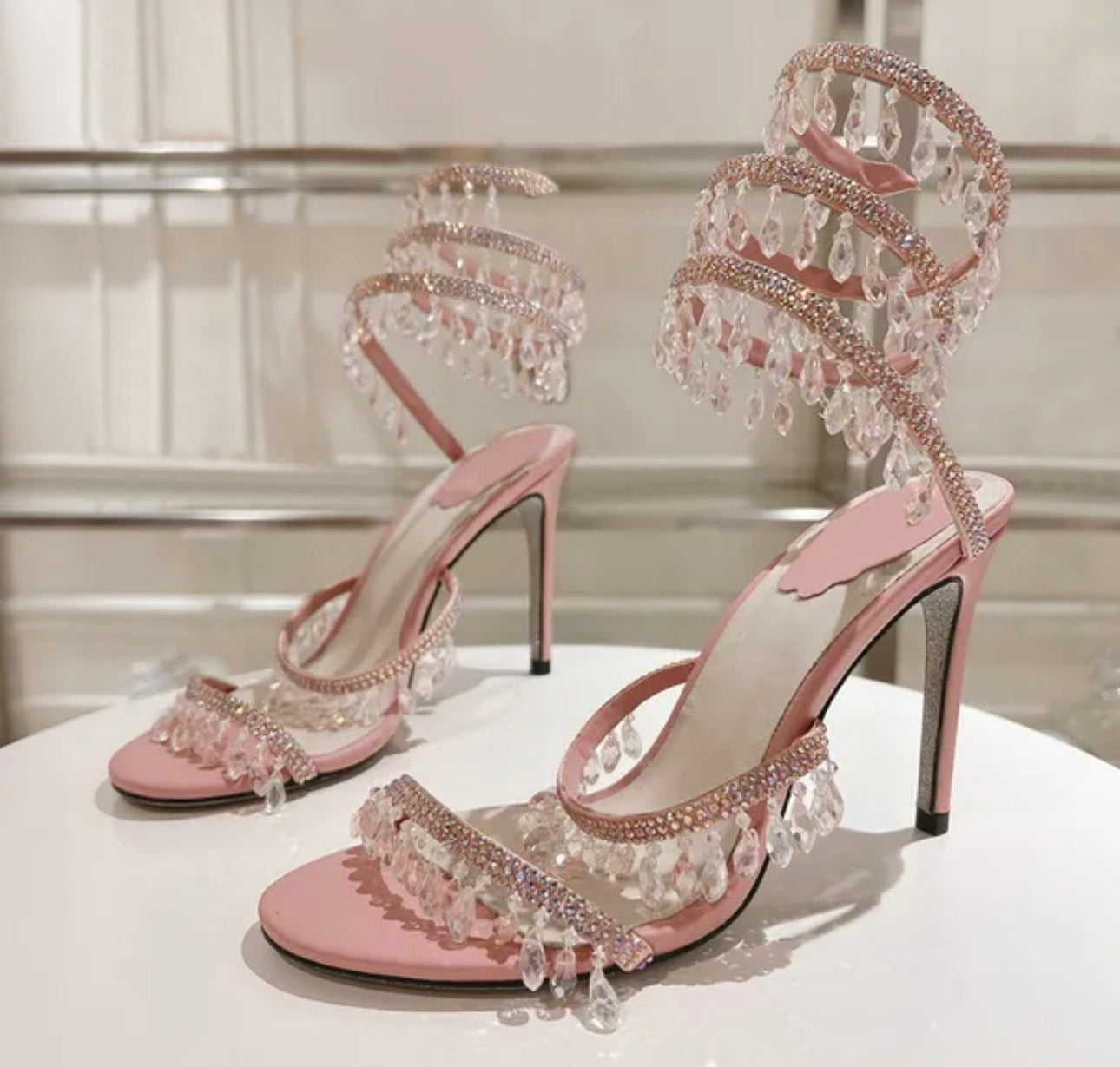 Designer crystal heals